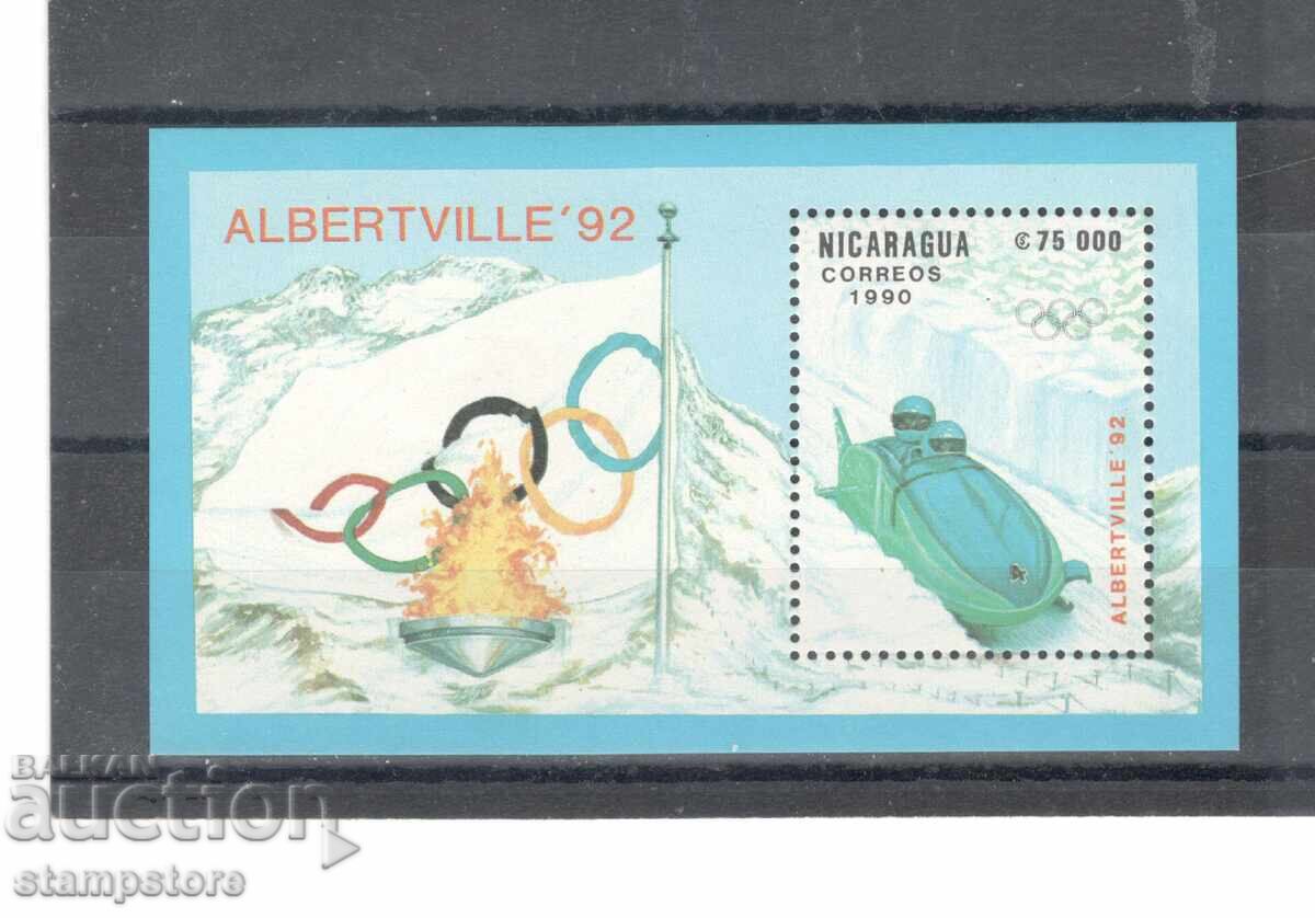 Nicaragua - Olympic Games Albertville 1992