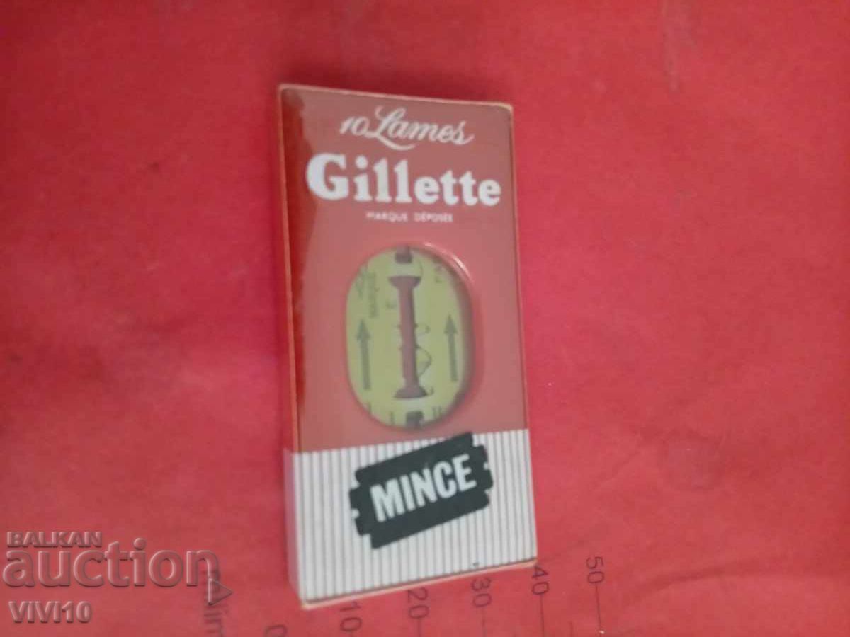 Lame de ras Gillette 10 buc, nedeschise