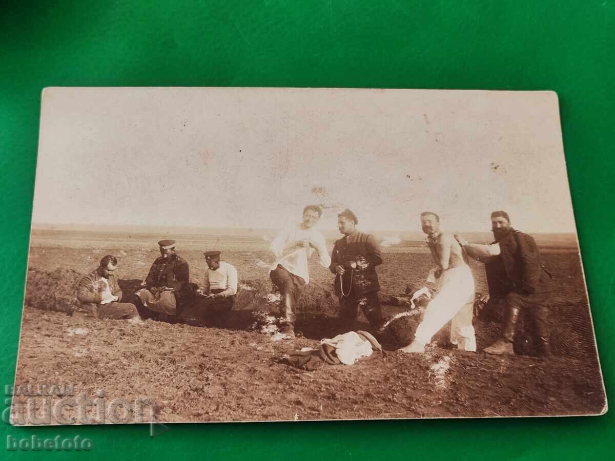 Old military photo 1913