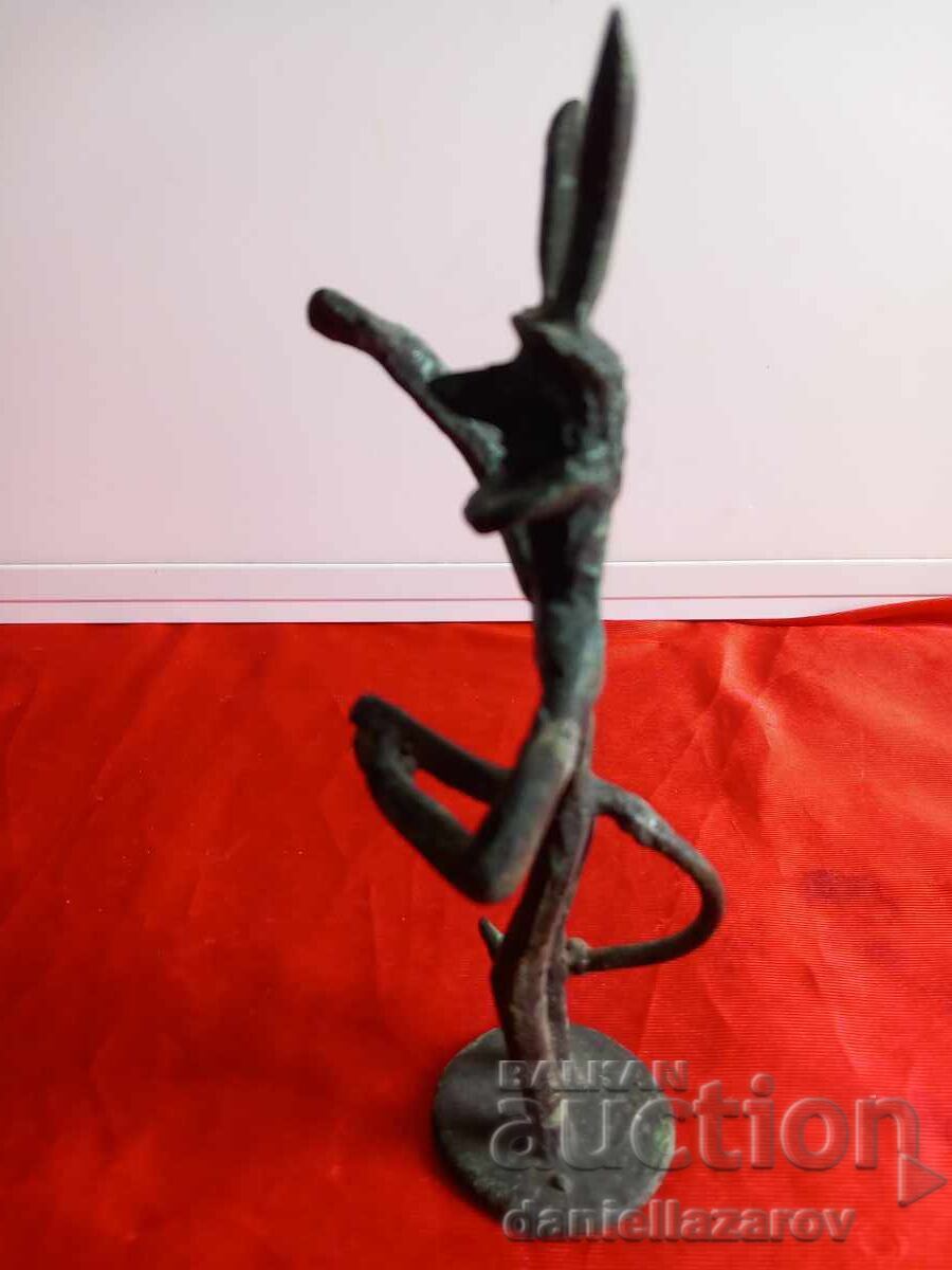 Φαύνος, Σάτυρος, Χάλκινη Πλαστική, Φιγούρα, Αγαλματίδιο με τιμή 190.00 BGN | € 97.15