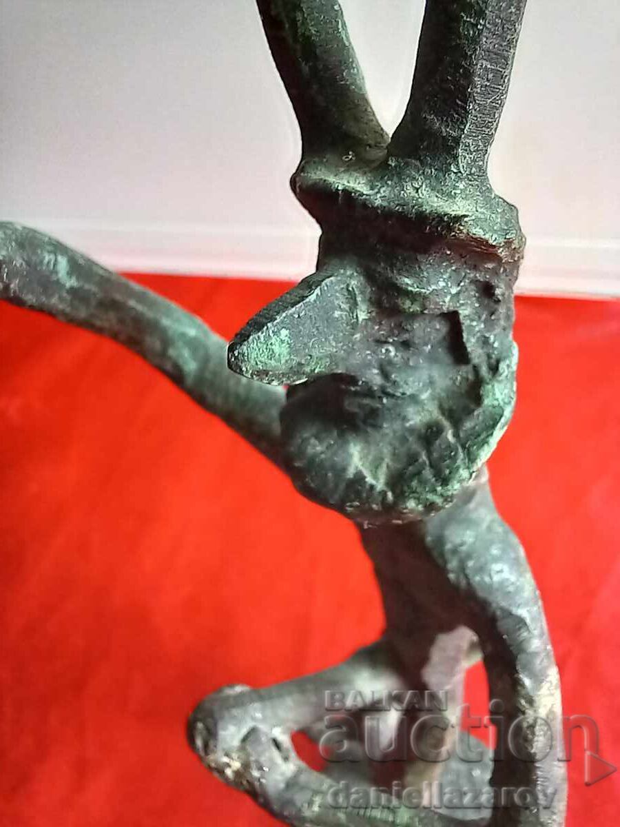 Φαύνος, Σάτυρος, Χάλκινη Πλαστική, Φιγούρα, Αγαλματίδιο - 5