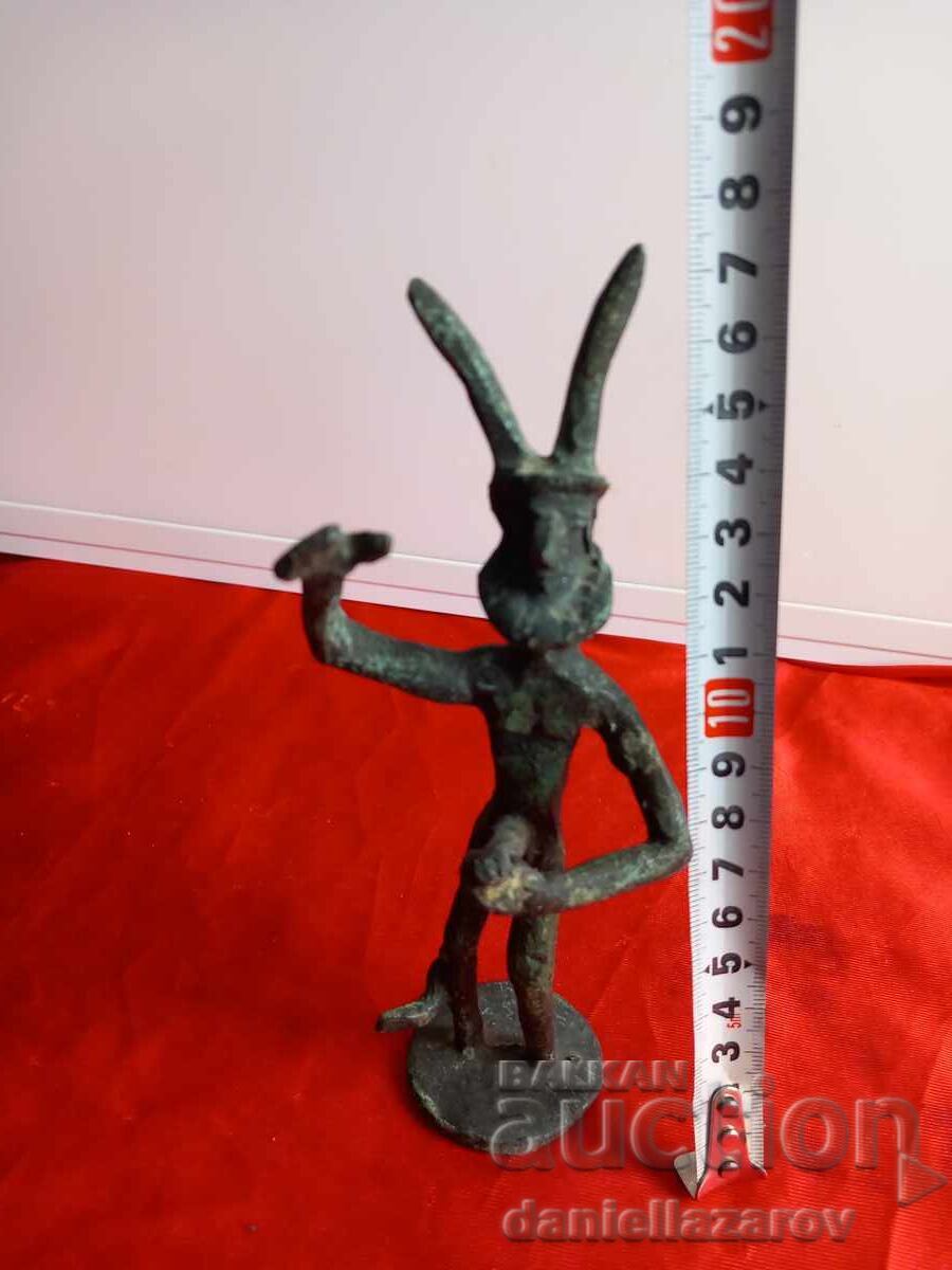 Φαύνος, Σάτυρος, Χάλκινη Πλαστική, Φιγούρα, Αγαλματίδιο - 6