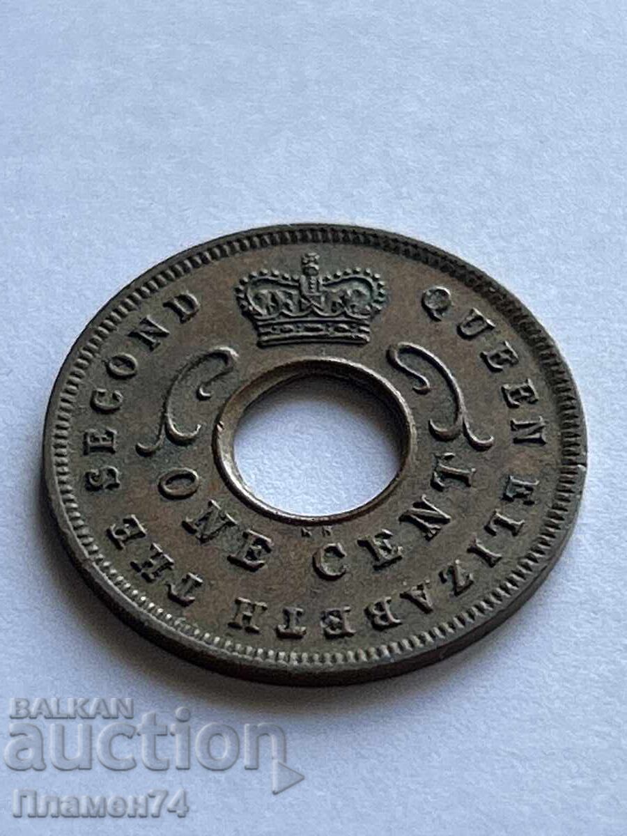 1 λεπτό 1956g Βρετανική Ανατολική Αφρική