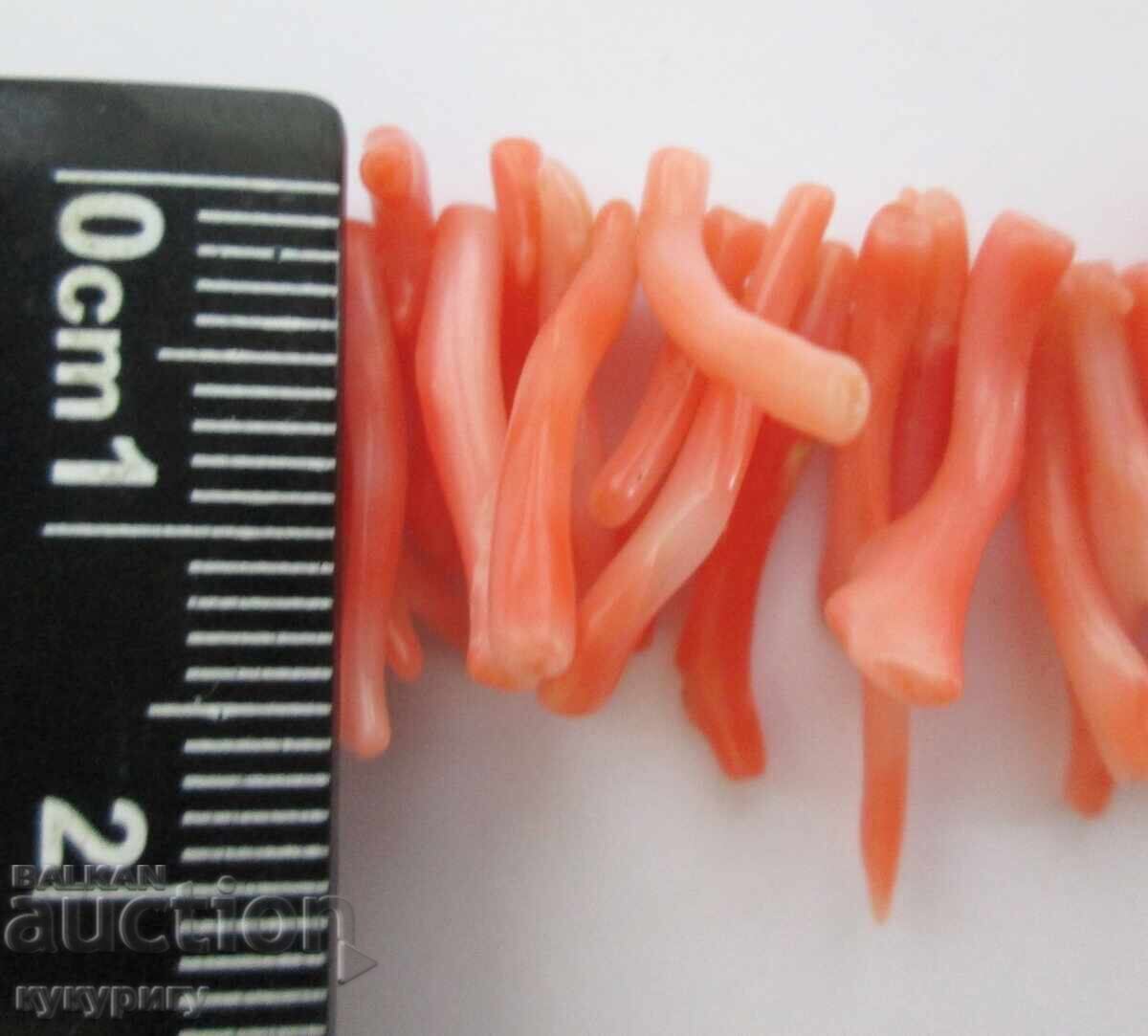 Vintage Women's Necklace Pendant Jewelry Natural Red Coral with price 50.00 BGN | € 25.56