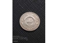 Нидерландски Антили 25 цента, 2014 г.