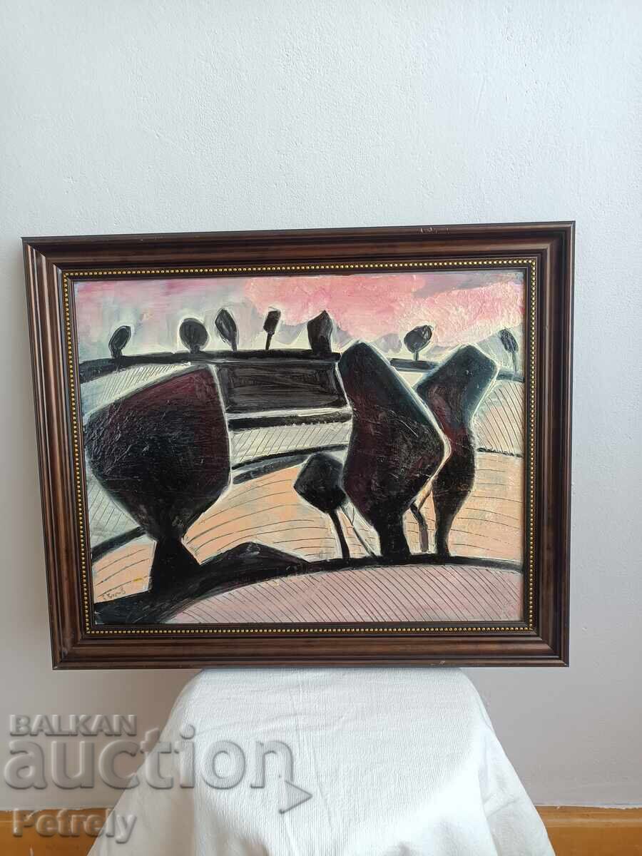 Pictură veche în ulei - 5 Pictură veche în ulei - 5