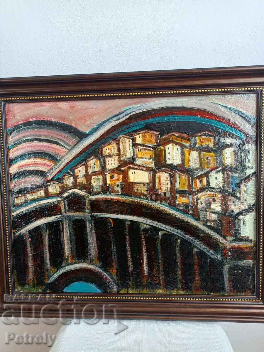 Παλιά ελαιογραφία με τιμή 140.00 BGN | € 71.58