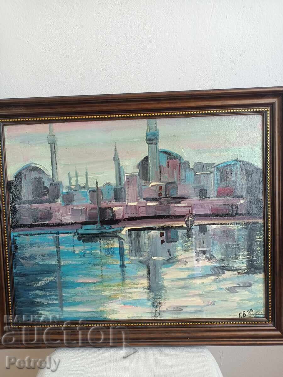 Доставка на Стара маслена картина