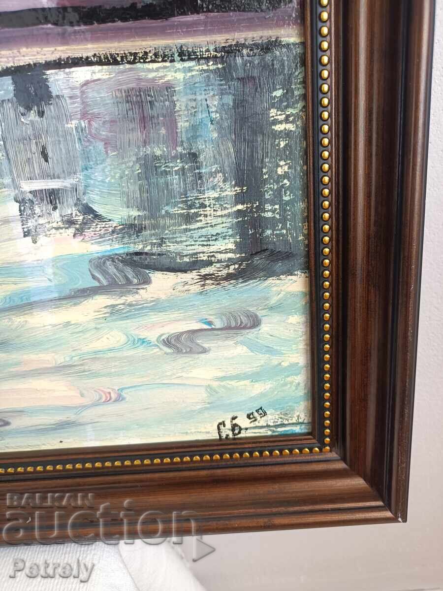 Стара маслена картина - 5