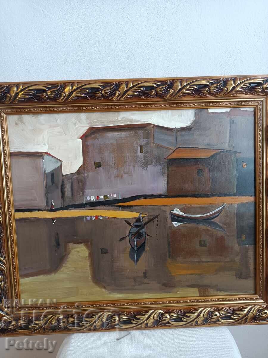 Delivery of Old oil painting Delivery of Old oil painting