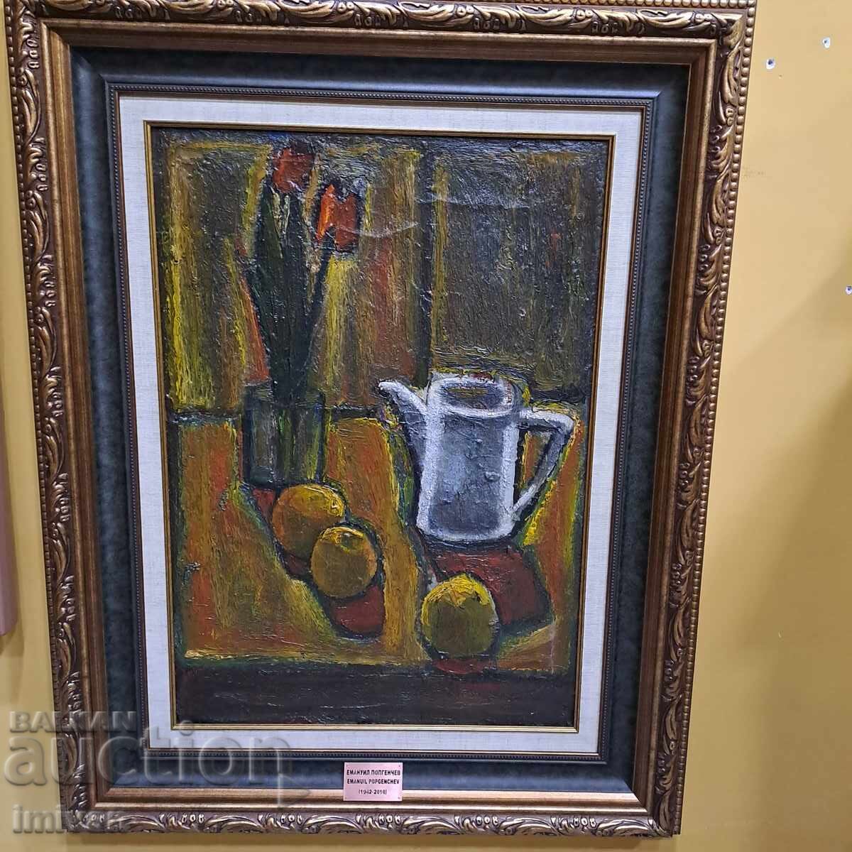 Έργο ζωγραφικής Εμμανουήλ Ποπγκέντσεφ /1942 – 2010/