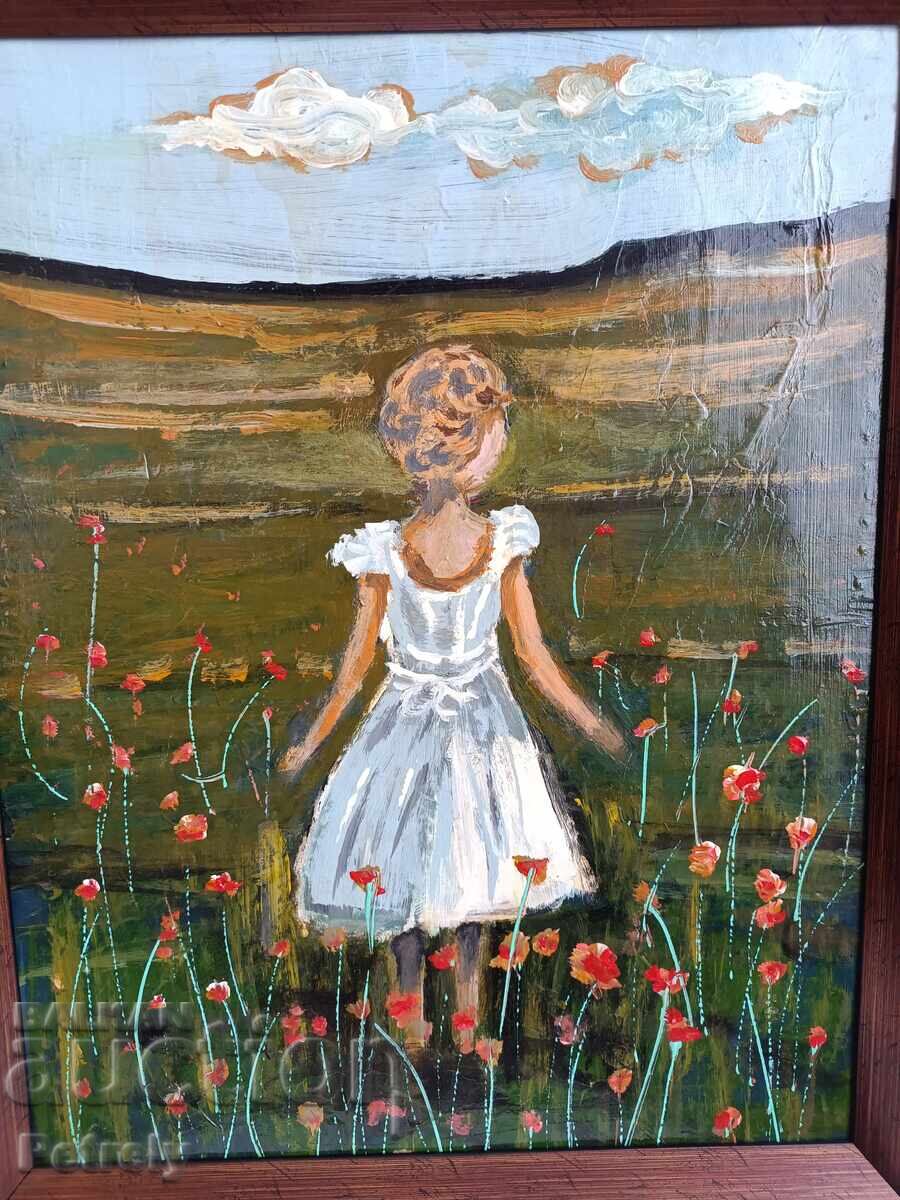 Παλιά ελαιογραφία με τιμή 80.00 BGN | € 40.90