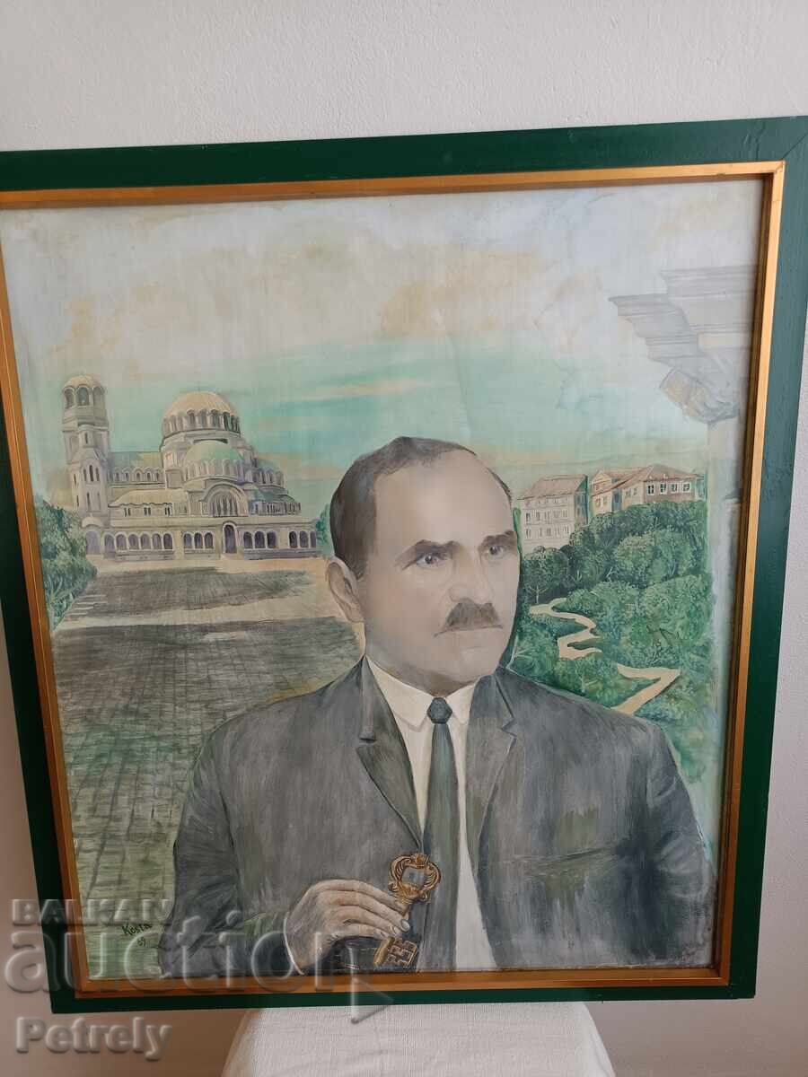 Auction  Kostadin Stanoev Painting