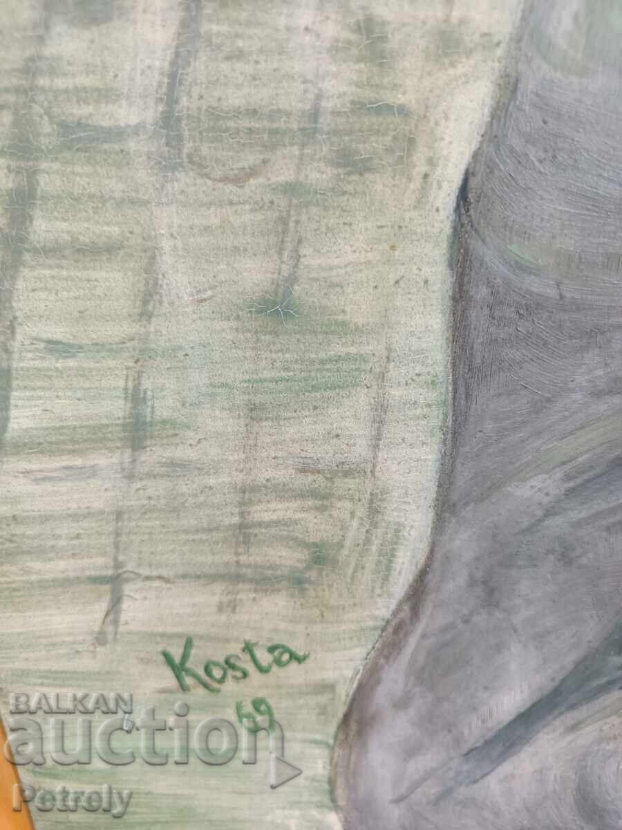 Delivery of Kostadin Stanoev Painting