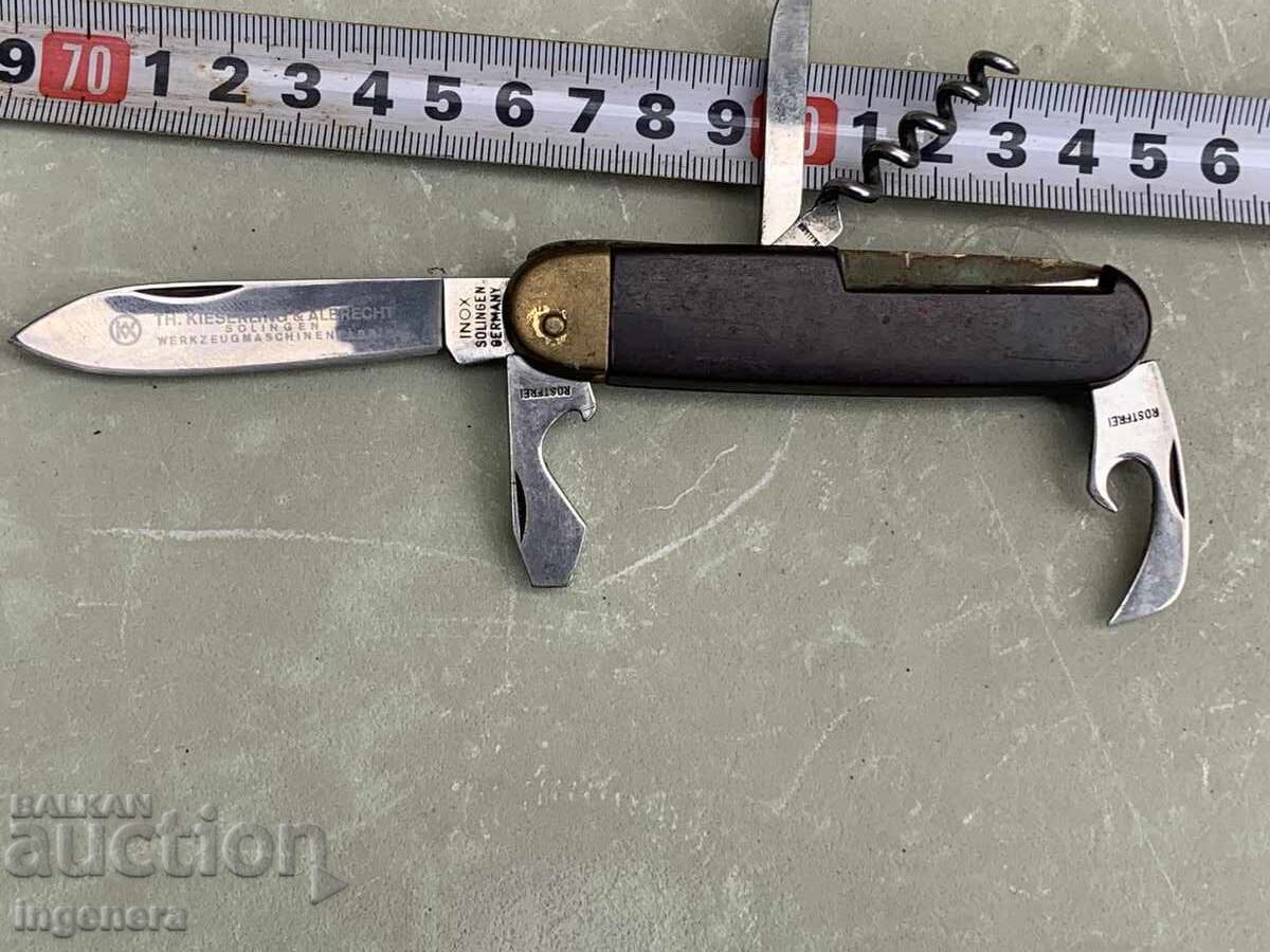 CUȚIT PLIABIL CUȚIT VECHI LAMĂ-SOLINGEN SOLINGEN CUȚIT PLIABIL CUȚIT VECHI LAMĂ-SOLINGEN SOLINGEN