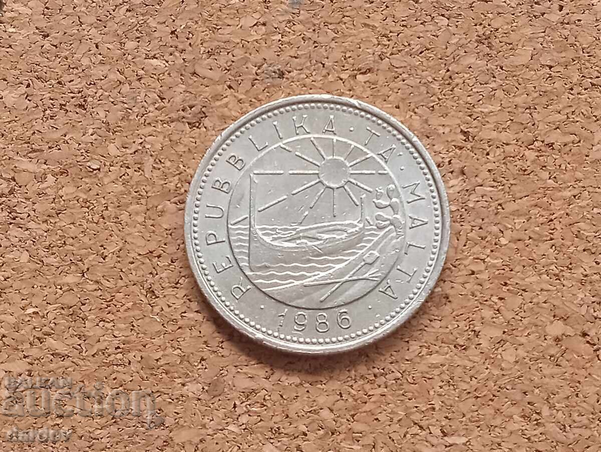 Malta 10 cenți 1986 cu preț 0.90 BGN | € 0.46 Malta 10 cenți 1986 cu preț 0.90 BGN | € 0.46
