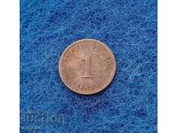 1 πφέννιχ Γερμανία 1900