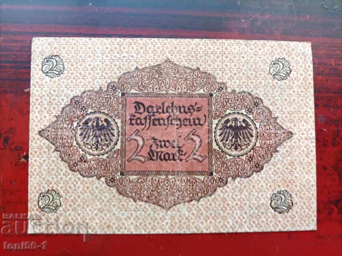 Γερμανία 2 μάρκα 1920 με τιμή 2.00 BGN | € 1.02 Γερμανία 2 μάρκα 1920 με τιμή 2.00 BGN | € 1.02