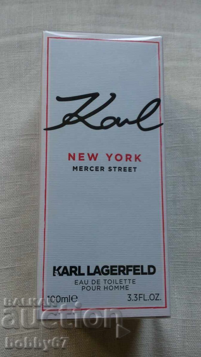 KARL LAGERFELD - NEW YORK 100 ml MERCER STREET KARL LAGERFELD - NEW YORK 100 ml MERCER STREET