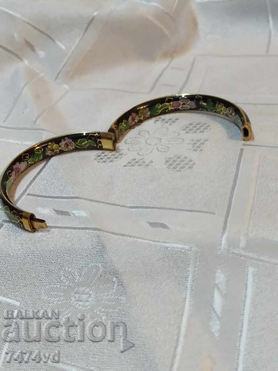 Auction WOMEN'S BRACELET, CELL ENAMEL - CLOISONNÉ Auction WOMEN'S BRACELET, CELL ENAMEL - CLOISONNÉ