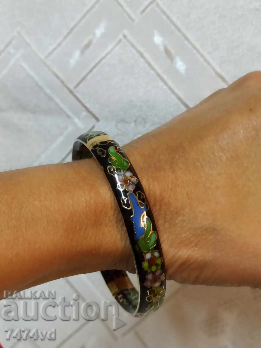 WOMEN'S BRACELET, CELL ENAMEL - CLOISONNÉ - 5 WOMEN'S BRACELET, CELL ENAMEL - CLOISONNÉ - 5