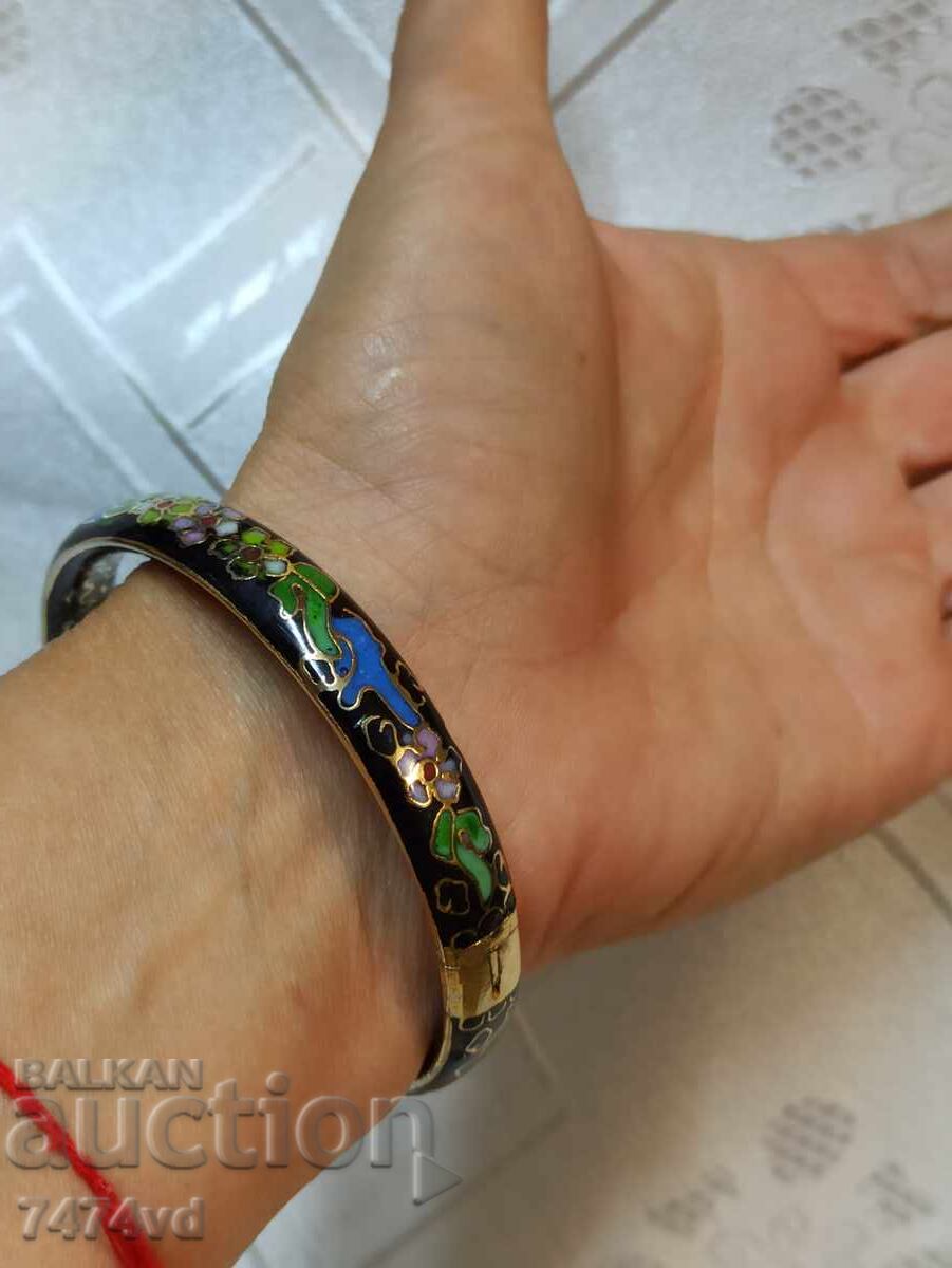 WOMEN'S BRACELET, CELL ENAMEL - CLOISONNÉ - 6 WOMEN'S BRACELET, CELL ENAMEL - CLOISONNÉ - 6