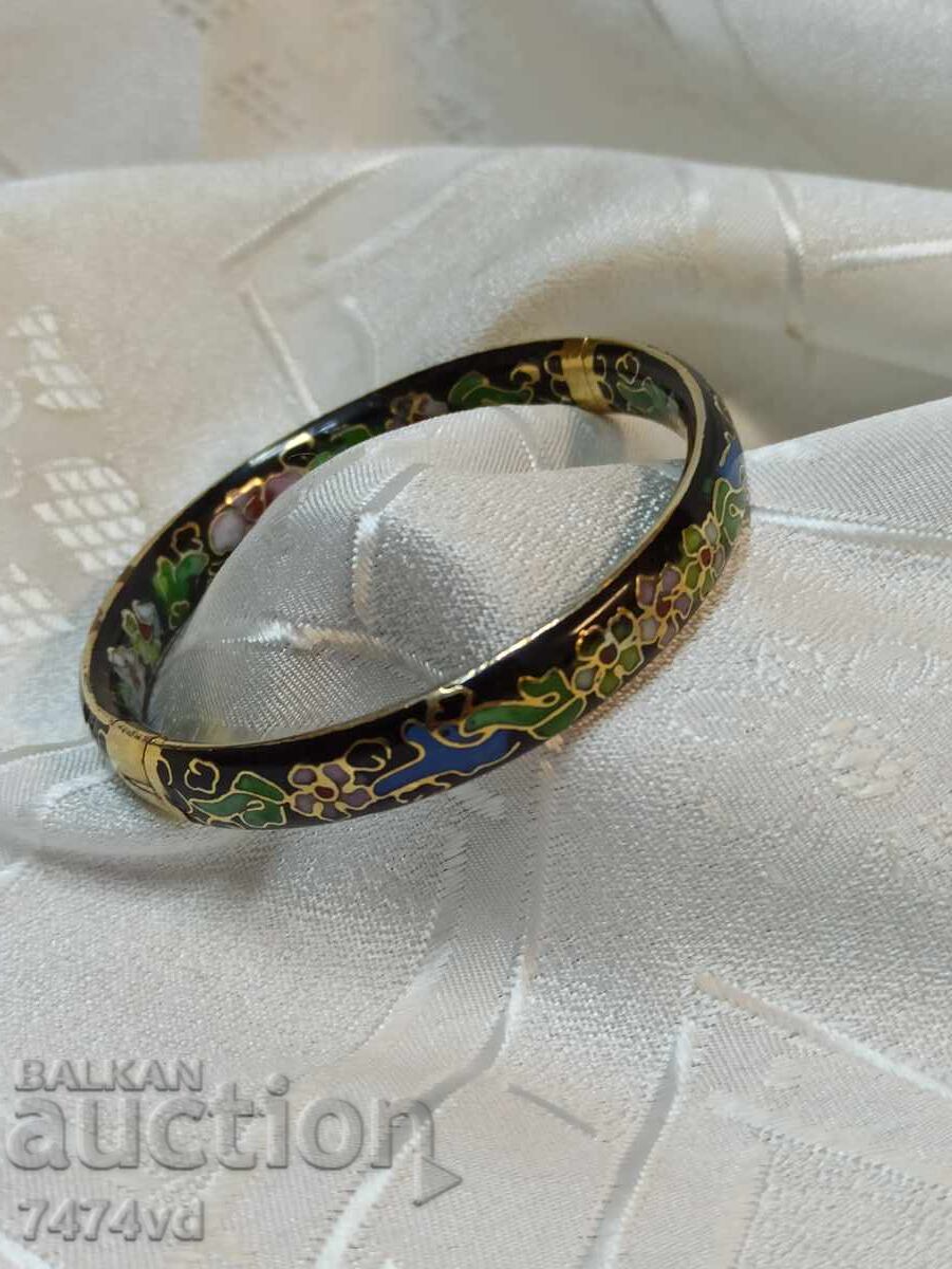 WOMEN'S BRACELET, CELL ENAMEL - CLOISONNÉ - 7 WOMEN'S BRACELET, CELL ENAMEL - CLOISONNÉ - 7