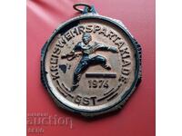 Германия-ГДР-медал 1974 от армейска спартакиада