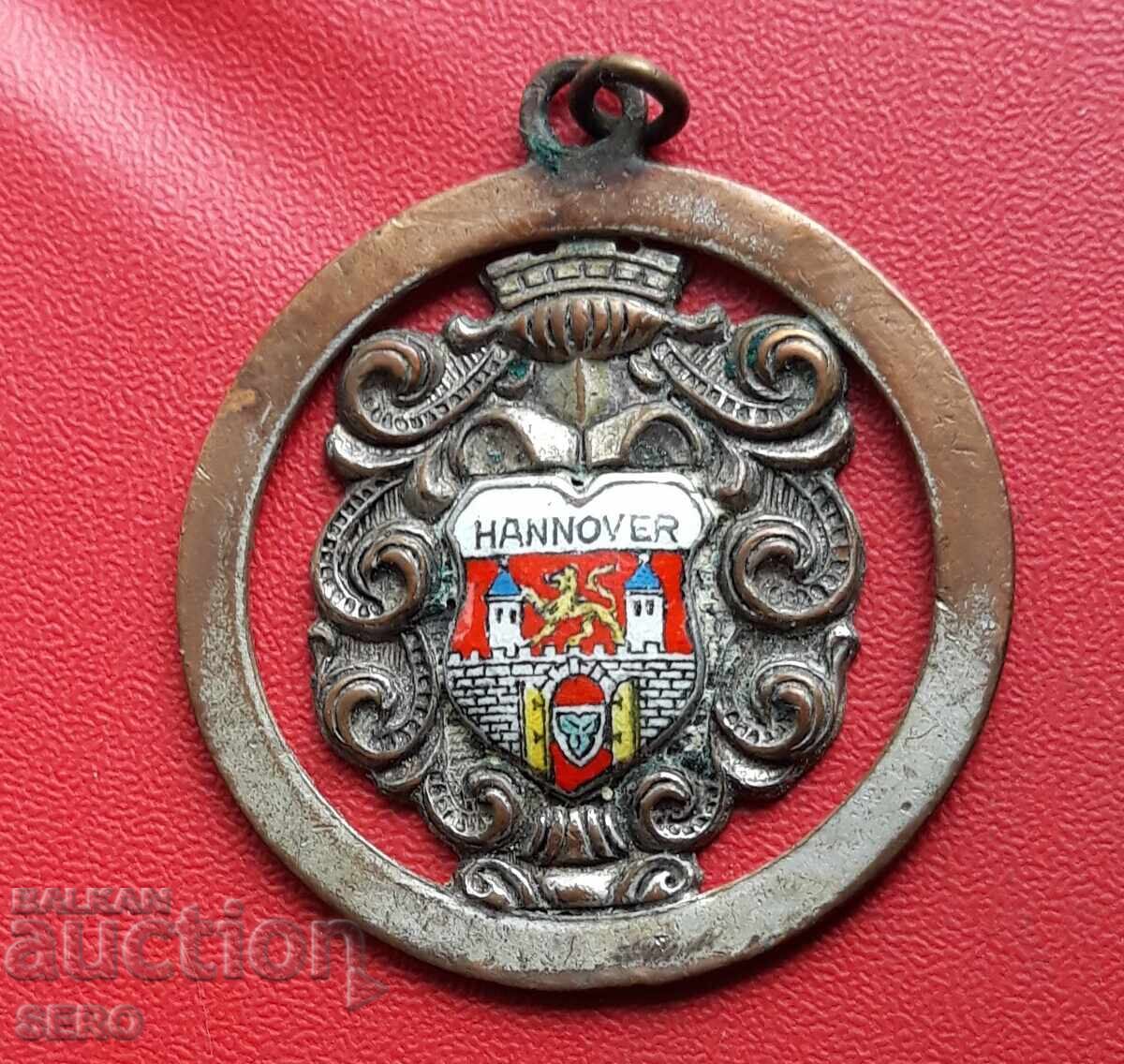 Germany-Hanover-medal-coat of arms of the city Germany-Hanover-medal-coat of arms of the city
