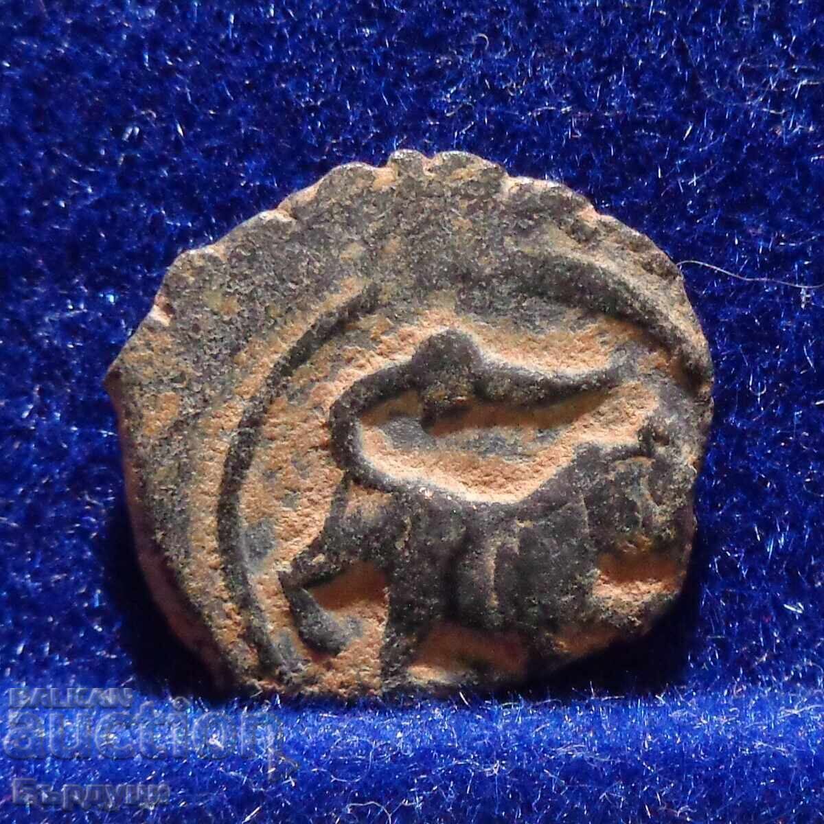 Sultanatul Mameluc fals monedă de cupru