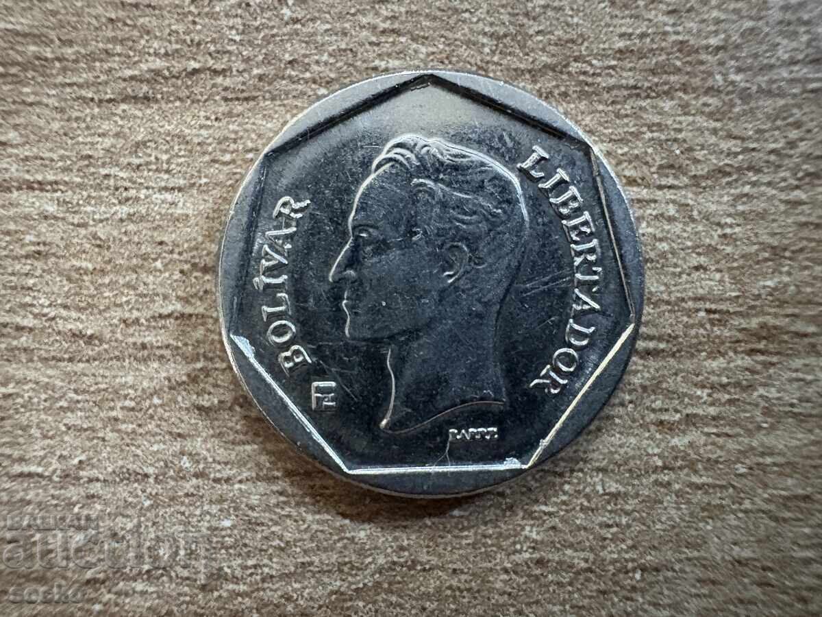 Βενεζουέλα - 10 Μπολίβαρ (2001) - Ατσάλι με επικάλυψη νικελίου με τιμή 0.35 BGN | € 0.18 Βενεζουέλα - 10 Μπολίβαρ (2001) - Ατσάλι με επικάλυψη νικελίου με τιμή 0.35 BGN | € 0.18