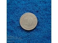 10 Pfennig Germany 1899/E