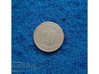 10 πφένιγκ Γερμανίας 1899/Ε