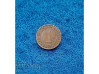 1 пфенинг Германия 1934/D в качество