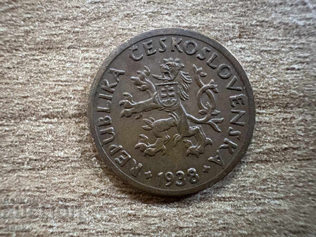 Τσεχοσλοβακία - 5 χέλερ (1938) με τιμή 1.30 BGN | € 0.66 Τσεχοσλοβακία - 5 χέλερ (1938) με τιμή 1.30 BGN | € 0.66