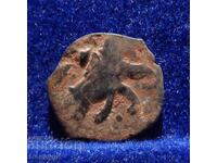 Sultanatul Mameluc fals monedă de cupru