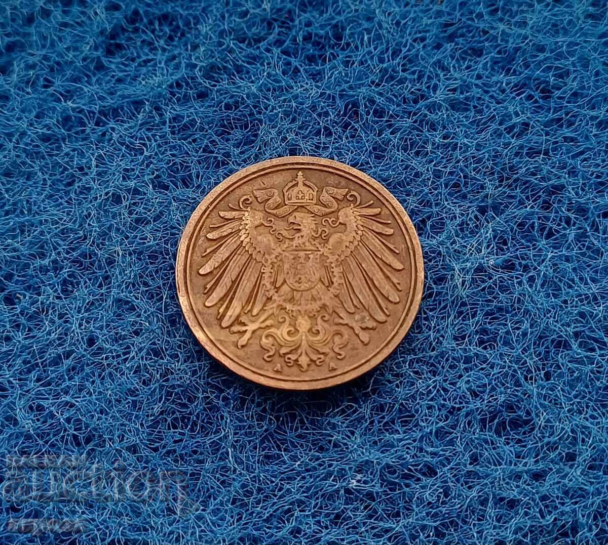 1 πφέννιχ Γερμανίας 1911/Α