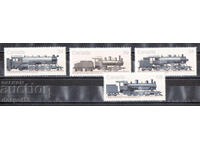 1985. Καναδάς. Σιδηροδρομικές μηχανές ατμού