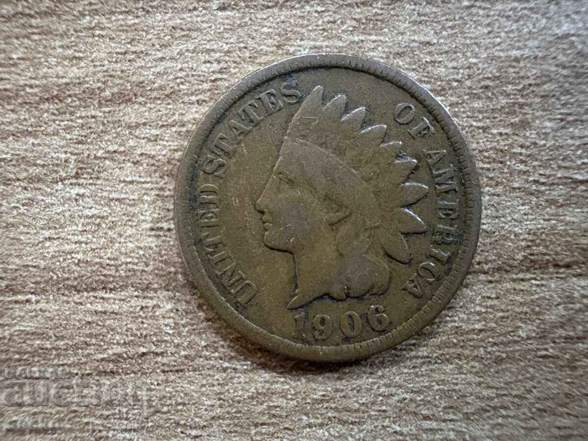 ΗΠΑ - 1 σεντ (1906) με τιμή 3.60 BGN | € 1.84 ΗΠΑ - 1 σεντ (1906) με τιμή 3.60 BGN | € 1.84