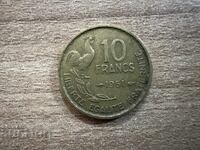 Γαλλία - 10 φράγκα (1951)
