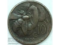 10 centesimi 1930 Ιταλία Victor Emmanuel III