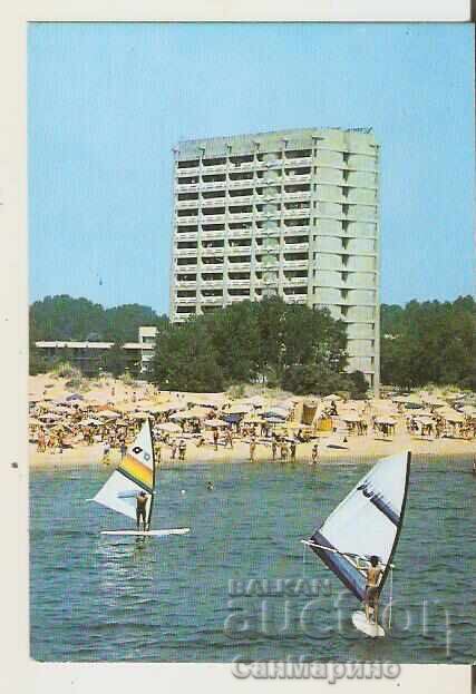 Κάρτα Βουλγαρίας Σάνι Μπιτς Ξενοδοχείο "Ευρώπη"