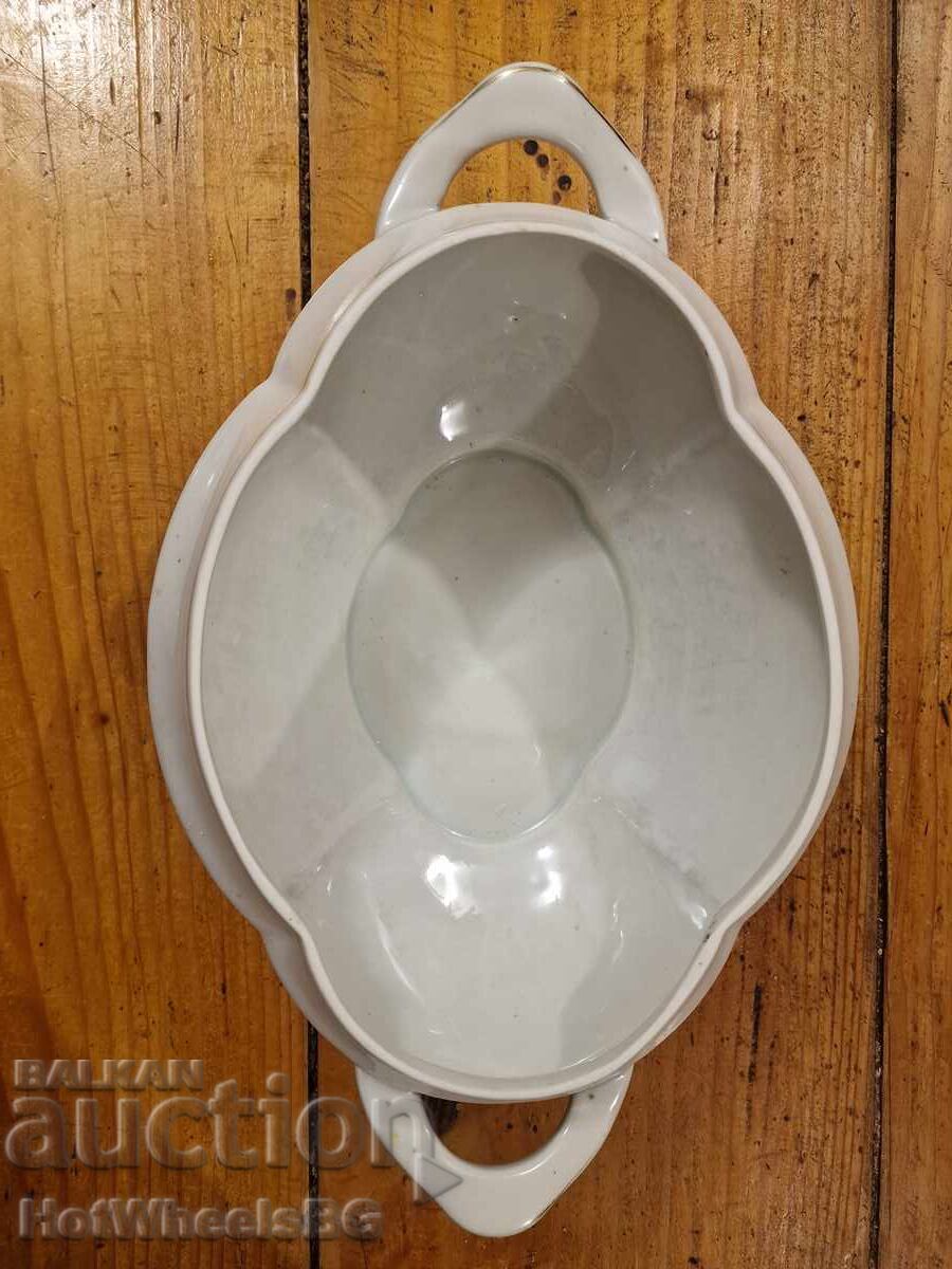 Livrarea Vechi Suport de Supă din Porțelan Bulgar Livrarea Vechi Suport de Supă din Porțelan Bulgar