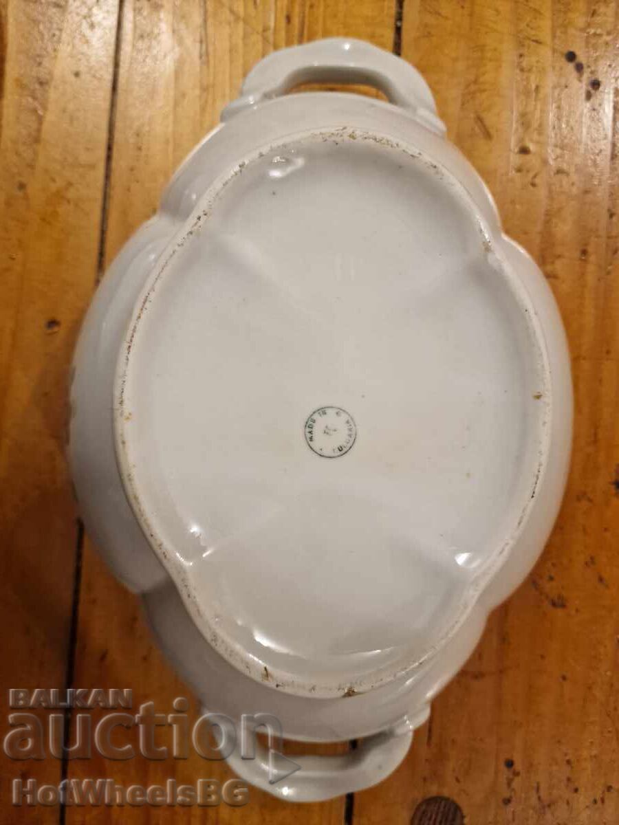 Vechi Suport de Supă din Porțelan Bulgar - 5 Vechi Suport de Supă din Porțelan Bulgar - 5