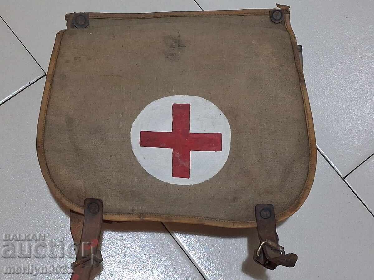 Полева медицинска чанта санитарен инструктор WW2 санитарка