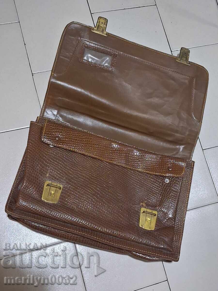 Geantă de ofițer pentru documente secrete, anii '60, BNA - 7