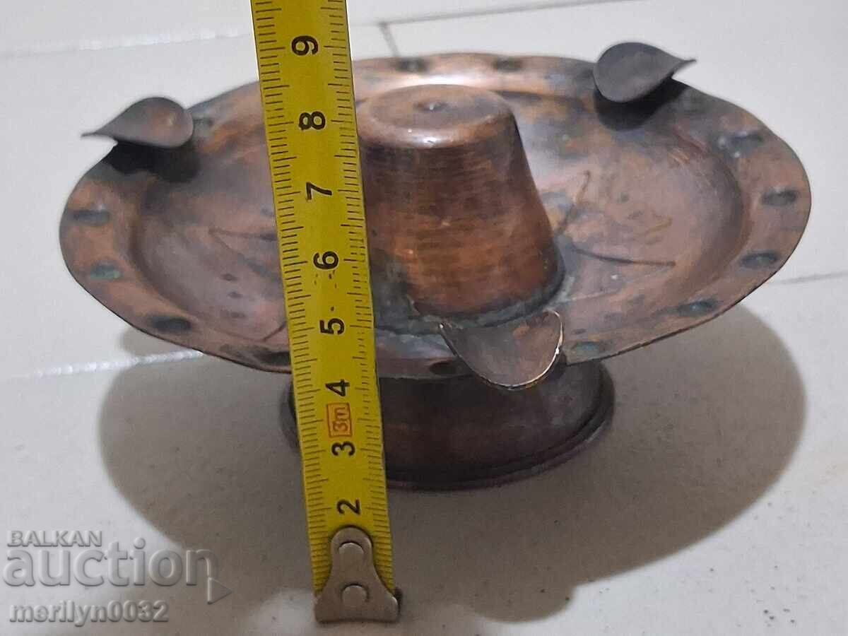 Παράδοση Παλιόσ στάχτη μέλι χαλκού τσιγάρο πούρο