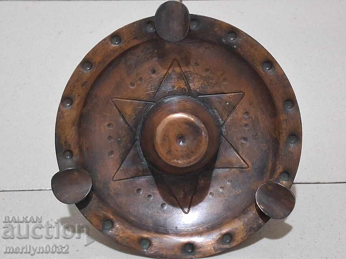 Παλιόσ στάχτη μέλι χαλκού τσιγάρο πούρο - 5