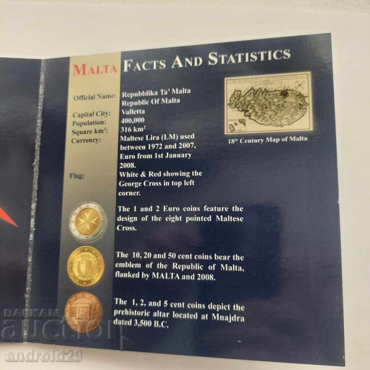 Delivery of Euro Set Malta 2008 (BU) Delivery of Euro Set Malta 2008 (BU)