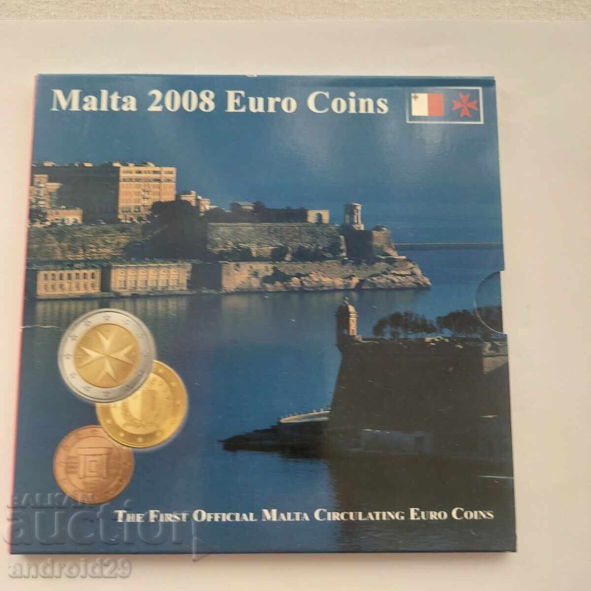 Euro Set Malta 2008 (BU) Euro Set Malta 2008 (BU)